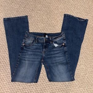 H&M Dark Blue Bootcut Women's Jeans
